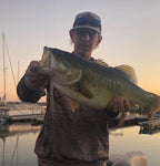 Double Digit Large Mouth bass on the 12 gauge popper bullet lure